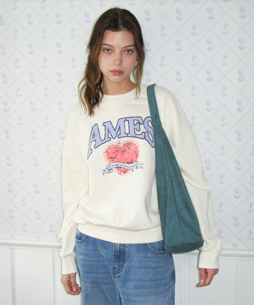 AMESWORLDWIDE（アメスワールドワイド）の「CLASSIC SUEDE SHOULDER BAG MINT（ショルダーバッグ・レディース・その他・FREE）」の2枚目の写真