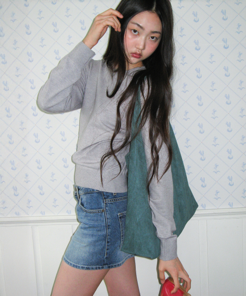 AMESWORLDWIDE（アメスワールドワイド）の「CLASSIC SUEDE SHOULDER BAG MINT（ショルダーバッグ・レディース・その他・FREE）」の9枚目の写真