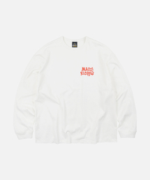 MAGIC RECORDS LS TEE _ WHITE