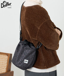 Drifter（ドリフター）の「Drifter × FREAK'S STORE/ドリフター 別注 DRAWSTRING POUCH/ドローストリングポーチ（ショルダーバッグ）」
