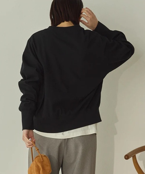 SETUP7(セットアップセブン)の「【SETUP7】リブリングドットボタンカーディガン SPD(カーディガン/ボレロ・レディース・グレー/ブラック/アイボリー・FREE)」の6枚目の写真