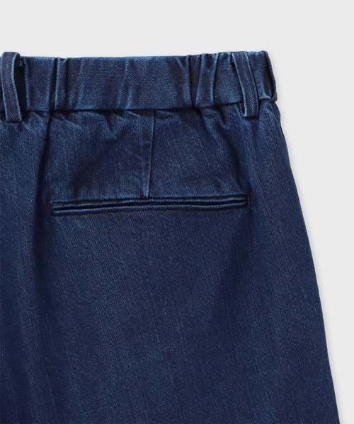 PS Paul Smith(ピーエスポールスミス)の「テンセルデニム タックワイドパンツ / 262710 EXTR01(デニムパンツ・メンズ・ダークインディゴブルー・MEDIUM/SMALL)」の8枚目の写真