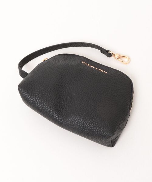 CHARLES & KEITH（チャールズ & キース）の「Chance チャンス ターンロック ホーボーバッグ（ショルダーバッグ・レディース・チョコ/ブラック・L）」の15枚目の写真