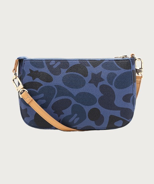 APEE BY A BATHING APE（エイピーバイアベイシングエイプ）の「APEE CAMO PU MINI POCHETTE（ショルダーバッグ・レディース・レッド/ピンク/ブルー・FREE）」の21枚目の写真