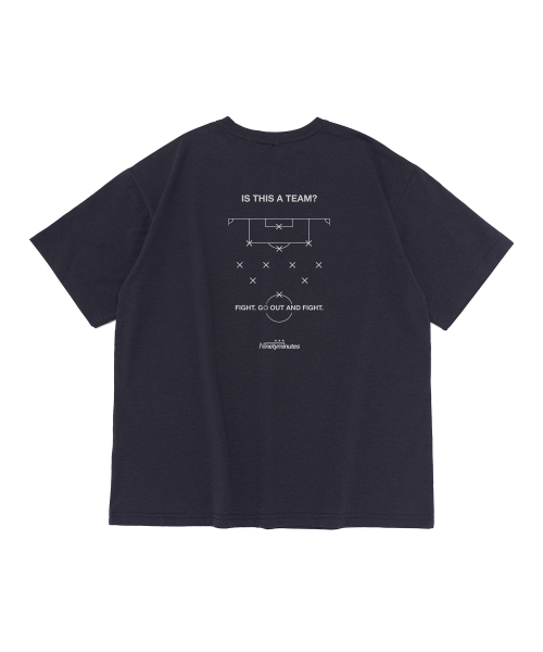 NINETYMINUTES(ナインティーミニッツ)の「ファイトゴーアウトプレイ ドライフロウ 半袖Tシャツ(チャコール)(Tシャツ/カットソー・メンズ・その他・MEDIUM/LARGE/X-LARGE/2XL)」の3枚目の写真
