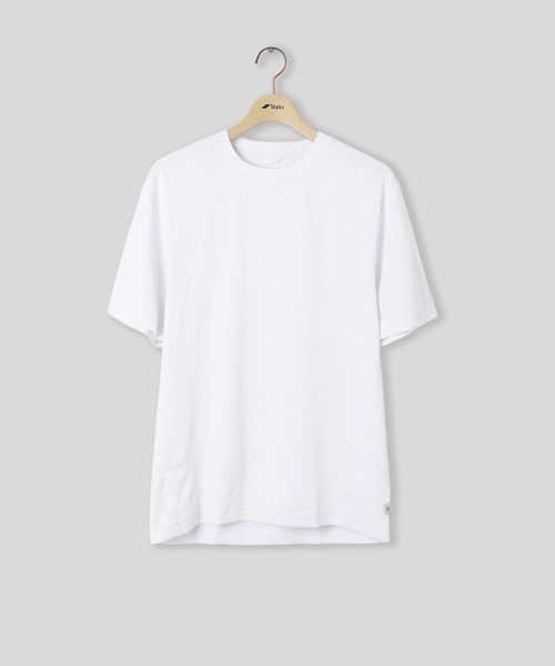 styles（スタイルス）の「REIGNING CHAMP SOLOTEX MESH TIEBREAK STANDARD T RC-1606（Tシャツ/カットソー・メンズ・ブラック/ホワイト・M/L）」の2枚目の写真