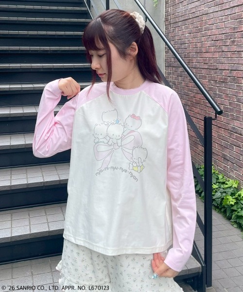 Candy stripper カットソー⭐︎ Candy Stripper｜キャンディストリッパーのTシャツ/カットソー（ピンク