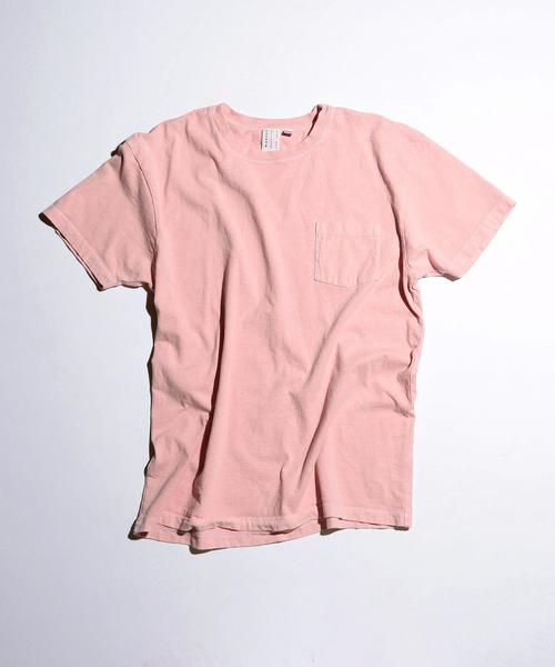 BEAUTY&YOUTH UNITED ARROWS（ビューティーアンドユースユナイテッドアローズ）の「＜MAKERS＞ AMERICAN FIT T/Tシャツ◆（Tシャツ/カットソー・メンズ・ブラック/グレー/ピンク/オリーブ・MEDIUM/SMALL/LARGE）」の4枚目の写真