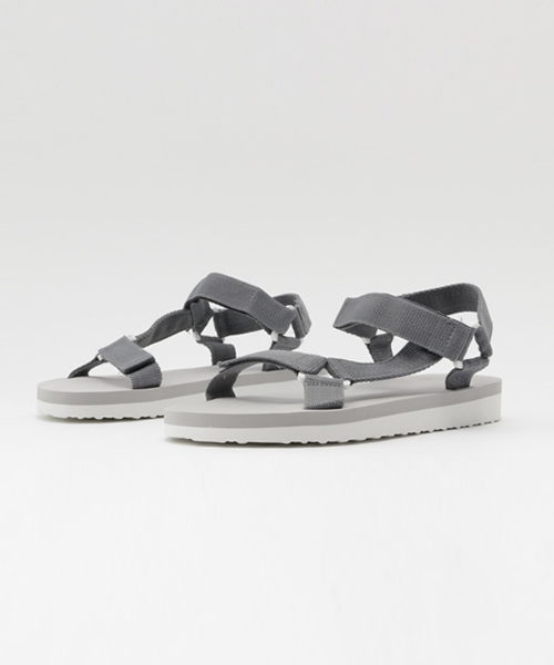 WEGO(ウィゴー)の「WEGO/フラットテープサンダル(サンダル・メンズ・ベージュ/グレー/ブラック系その他/ホワイト/ブラック・X-LARGE/LARGE)」の12枚目の写真