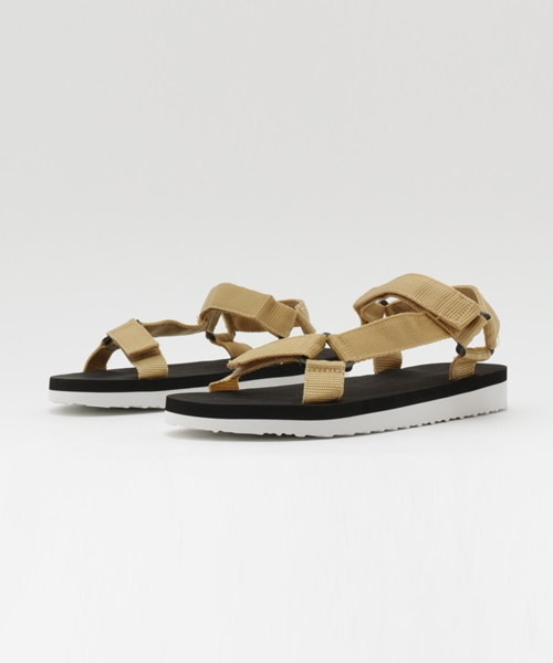 WEGO(ウィゴー)の「WEGO/フラットテープサンダル(サンダル・メンズ・ベージュ/グレー/ブラック系その他/ホワイト/ブラック・X-LARGE/LARGE)」の13枚目の写真