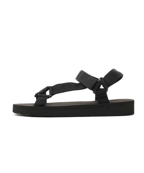 WEGO(ウィゴー)の「WEGO/フラットテープサンダル(サンダル・メンズ・ベージュ/グレー/ブラック系その他/ホワイト/ブラック・X-LARGE/LARGE)」の7枚目の写真