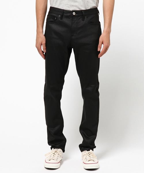 GLOBAL WORK（グローバルワーク）の「ストレッチニットデニムスリム/722208 （デニムパンツ・メンズ・ブルー/ブラック/ネイビー・SMALL/LARGE/MEDIUM/X-LARGE）」の6枚目の写真