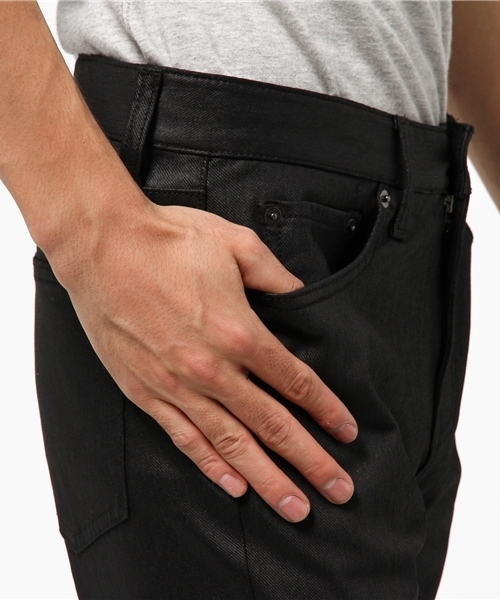 GLOBAL WORK（グローバルワーク）の「ストレッチニットデニムスリム/722208 （デニムパンツ・メンズ・ブルー/ブラック/ネイビー・SMALL/LARGE/MEDIUM/X-LARGE）」の9枚目の写真