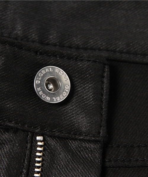 GLOBAL WORK（グローバルワーク）の「ストレッチニットデニムスリム/722208 （デニムパンツ・メンズ・ブルー/ブラック/ネイビー・SMALL/LARGE/MEDIUM/X-LARGE）」の12枚目の写真