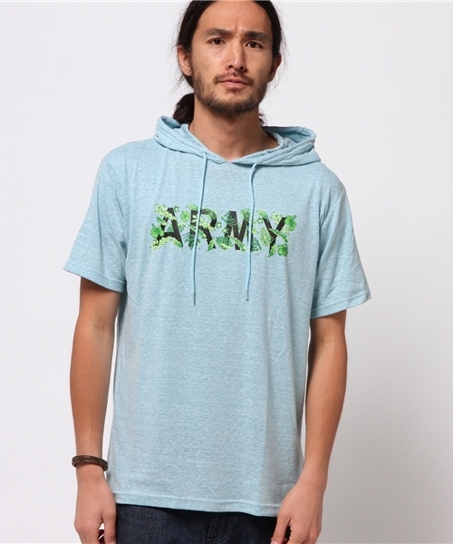 WEGO(ウィゴー)の「WEGO/プリントTパーカー(Tシャツ/カットソー・メンズ・ホワイト/オフホワイト/ライトイエロー/ホワイト系その他/カーキ/サックスブルー・LARGE/MEDIUM)」の16枚目の写真