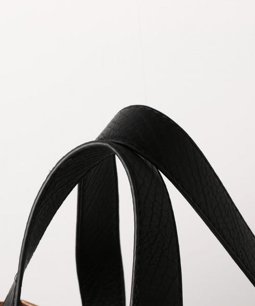 ODETTE E ODILE（オデットエオディール）の「ラウゴア/L&O ForRingバスケット（かごバッグ・レディース・ナチュラル/ダークブラウン・FREE）」の5枚目の写真