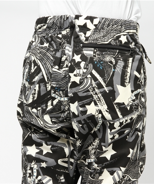 ALDIES（アールディーズ）の「Wing Star Pants スタープリント クライミングパンツ（その他パンツ・メンズ・ブラック/レッド・SMALL/LARGE/MEDIUM/X-LARGE）」の11枚目の写真