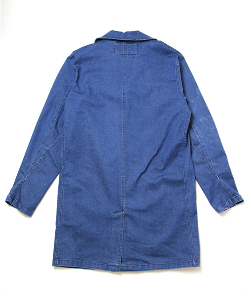 JACKROSE（ジャックローズ）の「ジョグ・ショップコート（パーカー・メンズ・インディゴブルー/カモフラージュ/ベージュ・M/L）」の5枚目の写真