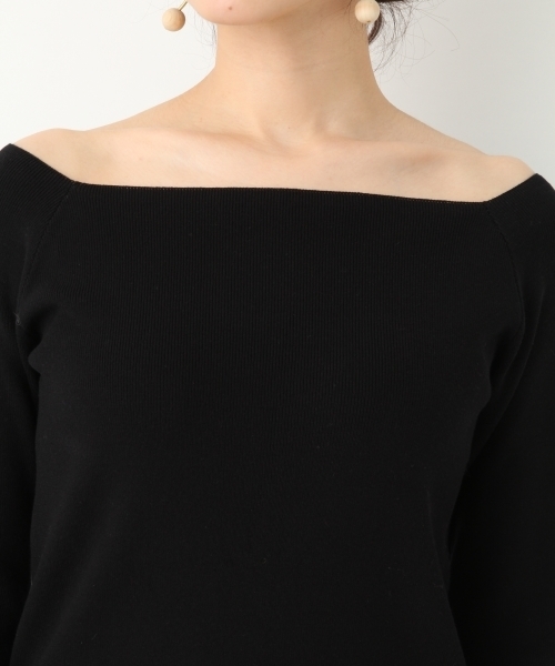 A part by（アパートバイ）の「12GRPソウバリスクエア8S　 744606（ニット/セーター・レディース・ブラック系その他/ブルー/ホワイト/レッド/レッド系その他/ブラック・MEDIUM/LARGE）」の13枚目の写真