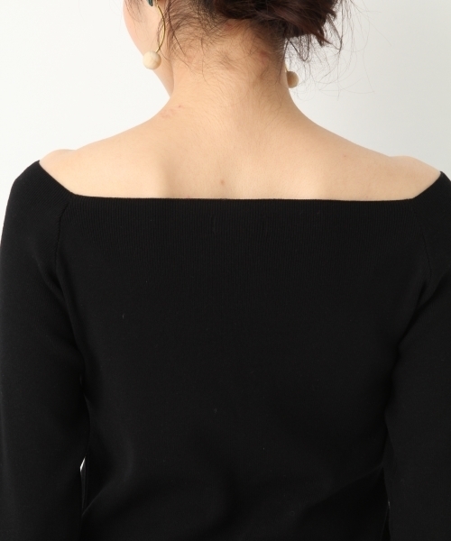 A part by（アパートバイ）の「12GRPソウバリスクエア8S　 744606（ニット/セーター・レディース・ブラック系その他/ブルー/ホワイト/レッド/レッド系その他/ブラック・MEDIUM/LARGE）」の17枚目の写真