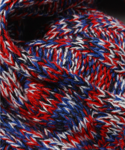 WEGO(ウィゴー)の「カモフラスヌード(ストール/ショール・メンズ・ブラック/グレー/ネイビー・FREE)」の4枚目の写真