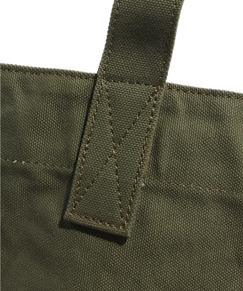 BEAUTY&YOUTH UNITED ARROWS(ビューティーアンドユースユナイテッドアローズ)の「<MHL.> CANVAS TOTE 1(トートバッグ・メンズ・ブラウン/オリーブ・フリー)」の5枚目の写真