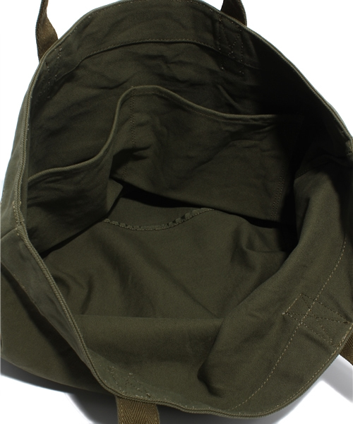 BEAUTY&YOUTH UNITED ARROWS(ビューティーアンドユースユナイテッドアローズ)の「<MHL.> CANVAS TOTE 1(トートバッグ・メンズ・ブラウン/オリーブ・フリー)」の6枚目の写真