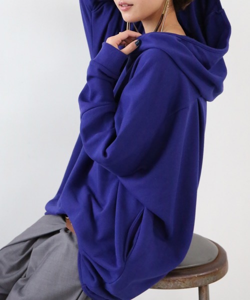 N Orlabel ノアールレーベル の 着回しラフモード裏毛パーカー パーカー Wear