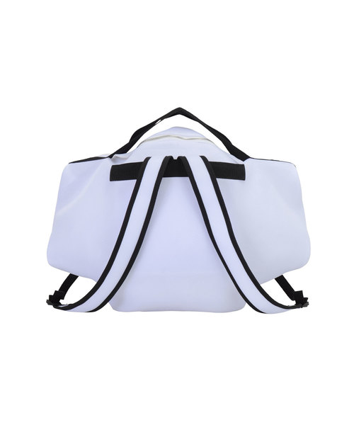 ZUCCa（ズッカ）の「ダブルラッセルバッグ（バックパック/リュック・レディース・ホワイト/ブラック/ブルー・FREE）」の8枚目の写真