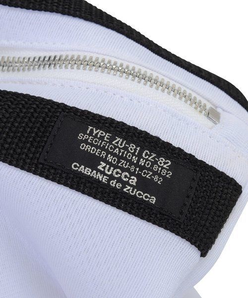 ZUCCa（ズッカ）の「ダブルラッセルバッグ（バックパック/リュック・レディース・ホワイト/ブラック/ブルー・FREE）」の9枚目の写真