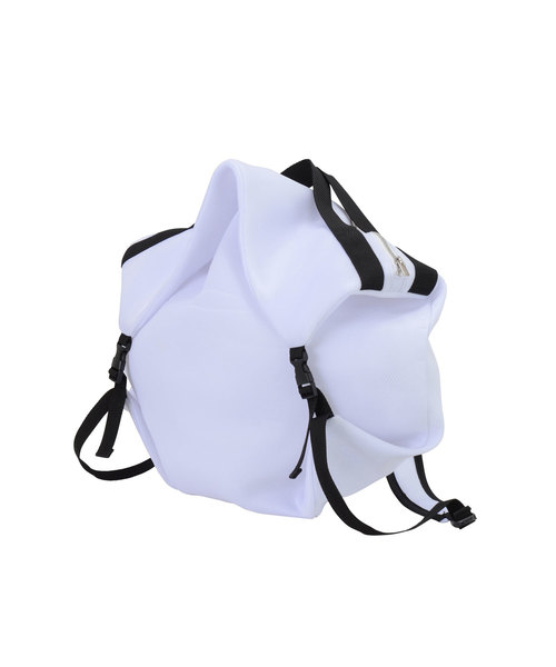 ZUCCa（ズッカ）の「ダブルラッセルバッグ（バックパック/リュック・レディース・ホワイト/ブラック/ブルー・FREE）」の10枚目の写真