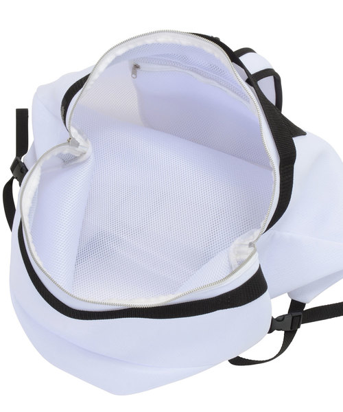 ZUCCa（ズッカ）の「ダブルラッセルバッグ（バックパック/リュック・レディース・ホワイト/ブラック/ブルー・FREE）」の12枚目の写真