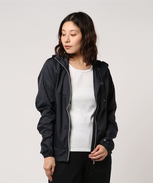 GIORDANO(ジョルダーノ)の「【Lowe alpine silvermark/ロウアルパインシルバーマーク】パッカブルジャケット(ナイロンジャケット・レディース・ブラック/ピンク・LARGE/MEDIUM)」の6枚目の写真
