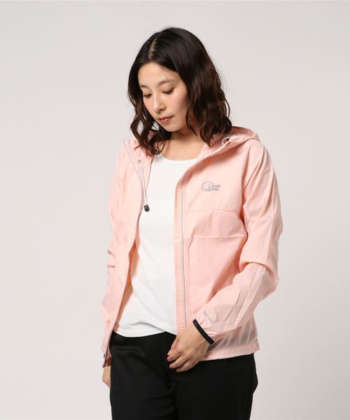 GIORDANO(ジョルダーノ)の「【Lowe alpine silvermark/ロウアルパインシルバーマーク】パッカブルジャケット(ナイロンジャケット・レディース・ブラック/ピンク・LARGE/MEDIUM)」の5枚目の写真