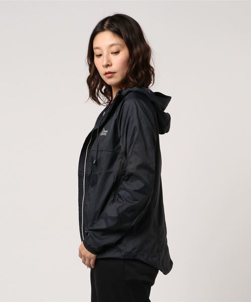 GIORDANO(ジョルダーノ)の「【Lowe alpine silvermark/ロウアルパインシルバーマーク】パッカブルジャケット(ナイロンジャケット・レディース・ブラック/ピンク・LARGE/MEDIUM)」の3枚目の写真