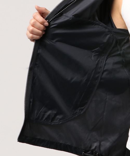 GIORDANO(ジョルダーノ)の「【Lowe alpine silvermark/ロウアルパインシルバーマーク】パッカブルジャケット(ナイロンジャケット・レディース・ブラック/ピンク・LARGE/MEDIUM)」の8枚目の写真