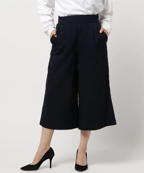 RIVE DROITE（リヴドロワ）の「麻調合繊ミディパンツ（その他パンツ・レディース・グリーン/ライトブルー/ネイビー/ベージュ・36/38）」の4枚目の写真