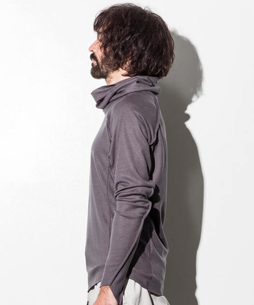 CDM BY CARPEDIEM（シーディーエムバイカルペディエム）の「CDM BY CARPEDIEM(シーディーエム バイ カルペディエム)ウォッシャブルウールタートルネックニット（ニット/セーター・メンズ・ブラック/グレー・SMALL/MEDIUM/LARGE）」の5枚目の写真