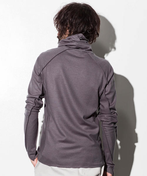 CDM BY CARPEDIEM（シーディーエムバイカルペディエム）の「CDM BY CARPEDIEM(シーディーエム バイ カルペディエム)ウォッシャブルウールタートルネックニット（ニット/セーター・メンズ・ブラック/グレー・SMALL/MEDIUM/LARGE）」の6枚目の写真