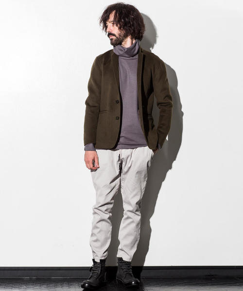 CDM BY CARPEDIEM（シーディーエムバイカルペディエム）の「CDM BY CARPEDIEM(シーディーエム バイ カルペディエム)ウォッシャブルウールタートルネックニット（ニット/セーター・メンズ・ブラック/グレー・SMALL/MEDIUM/LARGE）」の10枚目の写真