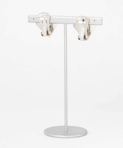 TONE SELECT GOODS（トーンセレクトグッズ）の「【925 SILVER ACC】セクターブロックイヤリングSV925(OG)（イヤリング・レディース・シルバー・FREE）」の2枚目の写真