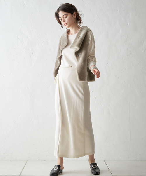 Whim Gazette（ウィムガゼット）の「ムートンベスト（ベスト）」 - WEAR