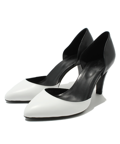 BEAUTY&YOUTH UNITED ARROWS(ビューティーアンドユースユナイテッドアローズ)の「BYMC バイカラーサイドオープンパンプス ◆(パンプス・レディース・その他1・35/35h/36/36h/37/37h/38)」の10枚目の写真