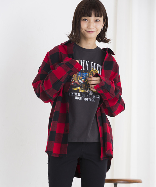 WEGO（ウィゴー）の「WEGO/バッファローチェックネルシャツ（シャツ/ブラウス・メンズ・ブルー系その他2/ホワイト系その他2/レッド系その他2/イエロー系その他・LARGE/MEDIUM/X-LARGE/XX-LARGE）」の12枚目の写真