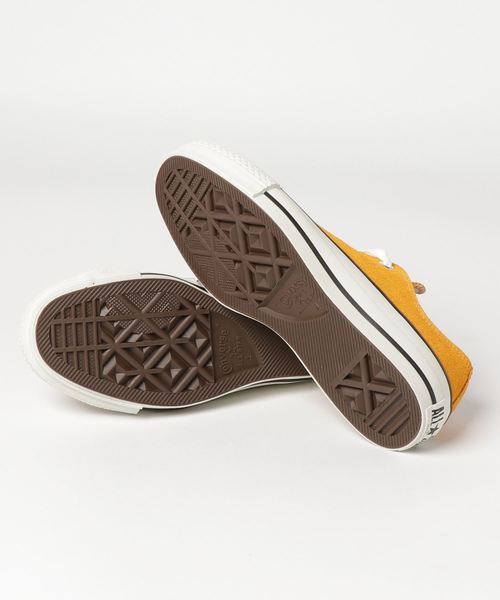 CONVERSE（コンバース）の「【CONVERSE】 スエードオールスターJ OX（スニーカー・レディース・ゴールド・23cm/23.5cm/24cm/24.5cm）」の3枚目の写真