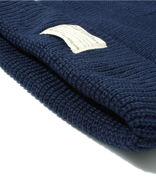 WEGO（ウィゴー）の「WEGO/カラーリブワッチキャップ（ニットキャップ/ビーニー・メンズ・ブラック/グリーン/ネイビー/ロイヤルブルー/マスタード/レッド/ワイン・FREE）」の10枚目の写真