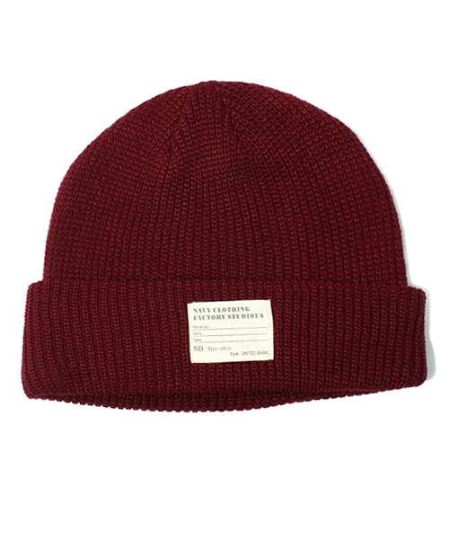 WEGO（ウィゴー）の「WEGO/カラーリブワッチキャップ（ニットキャップ/ビーニー・メンズ・ブラック/グリーン/ネイビー/ロイヤルブルー/マスタード/レッド/ワイン・FREE）」の20枚目の写真