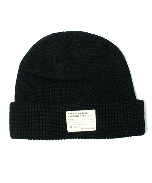 WEGO（ウィゴー）の「WEGO/カラーリブワッチキャップ（ニットキャップ/ビーニー・メンズ・ブラック/グリーン/ネイビー/ロイヤルブルー/マスタード/レッド/ワイン・FREE）」の18枚目の写真