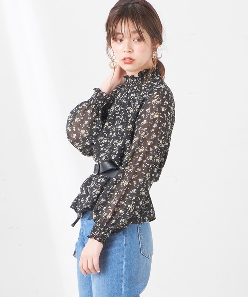 natural couture（ナチュラルクチュール）の「プチハイシャーリングブラウス（シャツ/ブラウス・レディース・ホワイト/ベージュ/ホワイト系その他/ブラック系その他/ピンク系その他・FREE）」の16枚目の写真