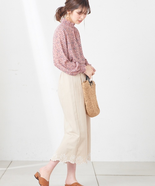 natural couture（ナチュラルクチュール）の「プチハイシャーリングブラウス（シャツ/ブラウス・レディース・ホワイト/ベージュ/ホワイト系その他/ブラック系その他/ピンク系その他・FREE）」の13枚目の写真